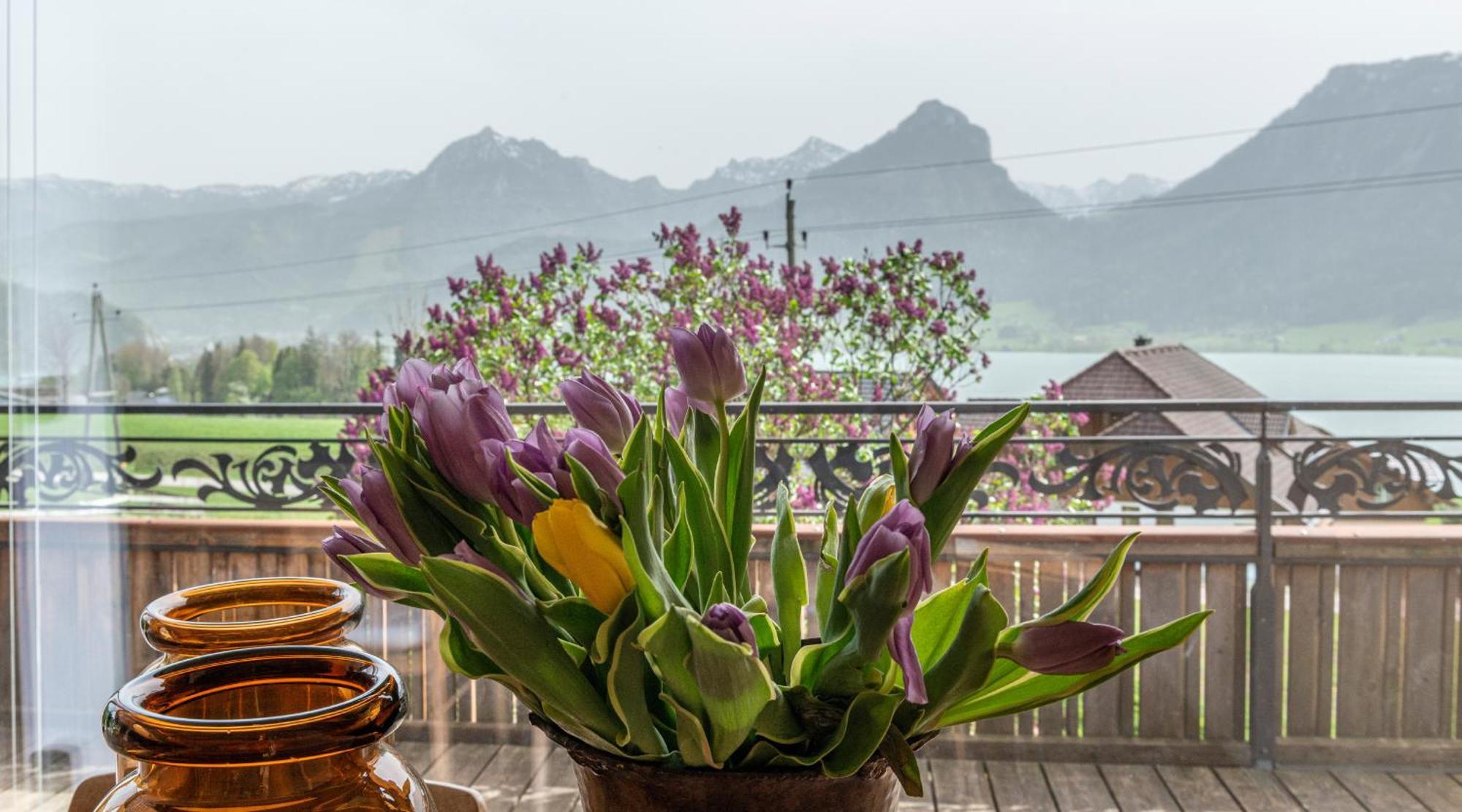 The View Daire Saint Wolfgang Dış mekan fotoğraf